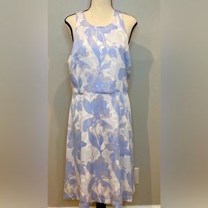 Banana Republic Blue & White Floral Dress